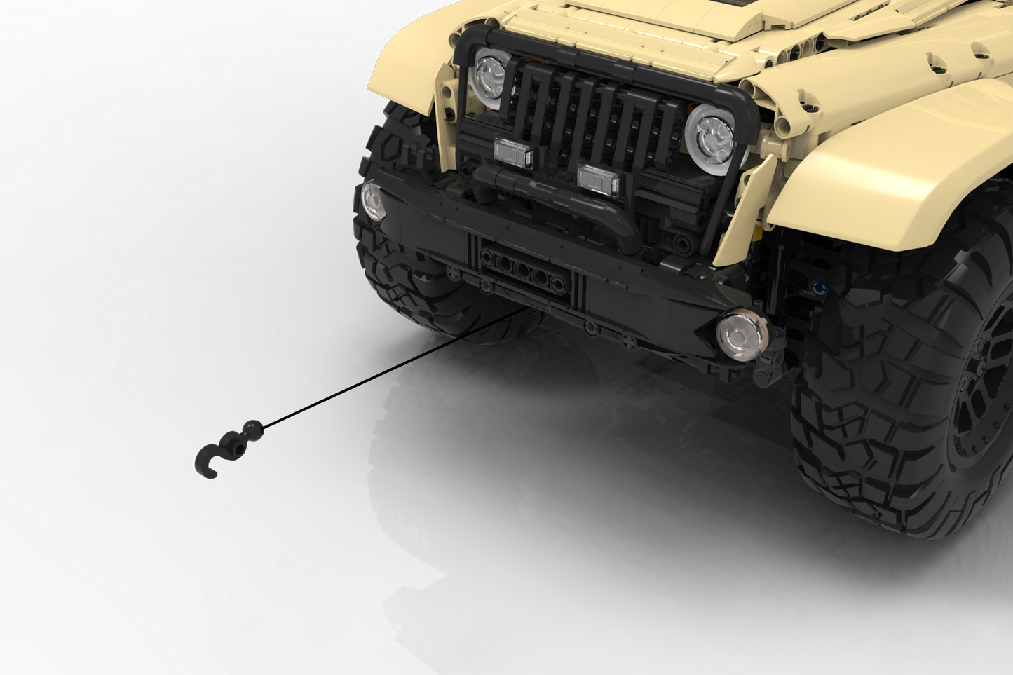 Mould King 13184 Remote Controlled Off-Road Wrangler Building Toy Set | 3621 PCS