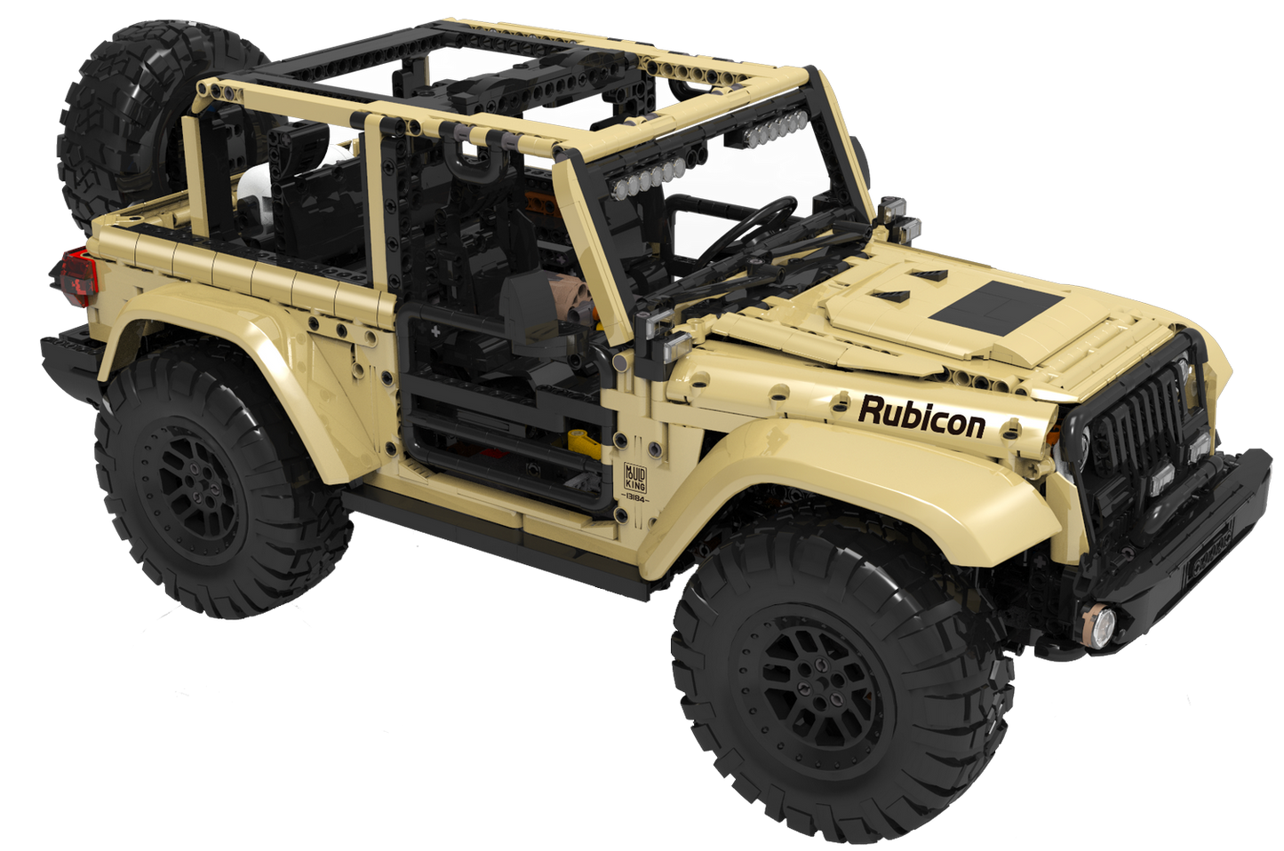 Mould King 13184 Remote Controlled Off-Road Wrangler Building Toy Set | 3621 PCS