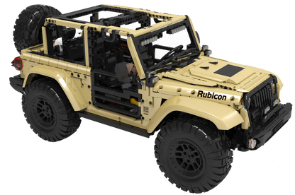 Mould King 13184 Remote Controlled Off-Road Wrangler Building Toy Set | 3621 PCS