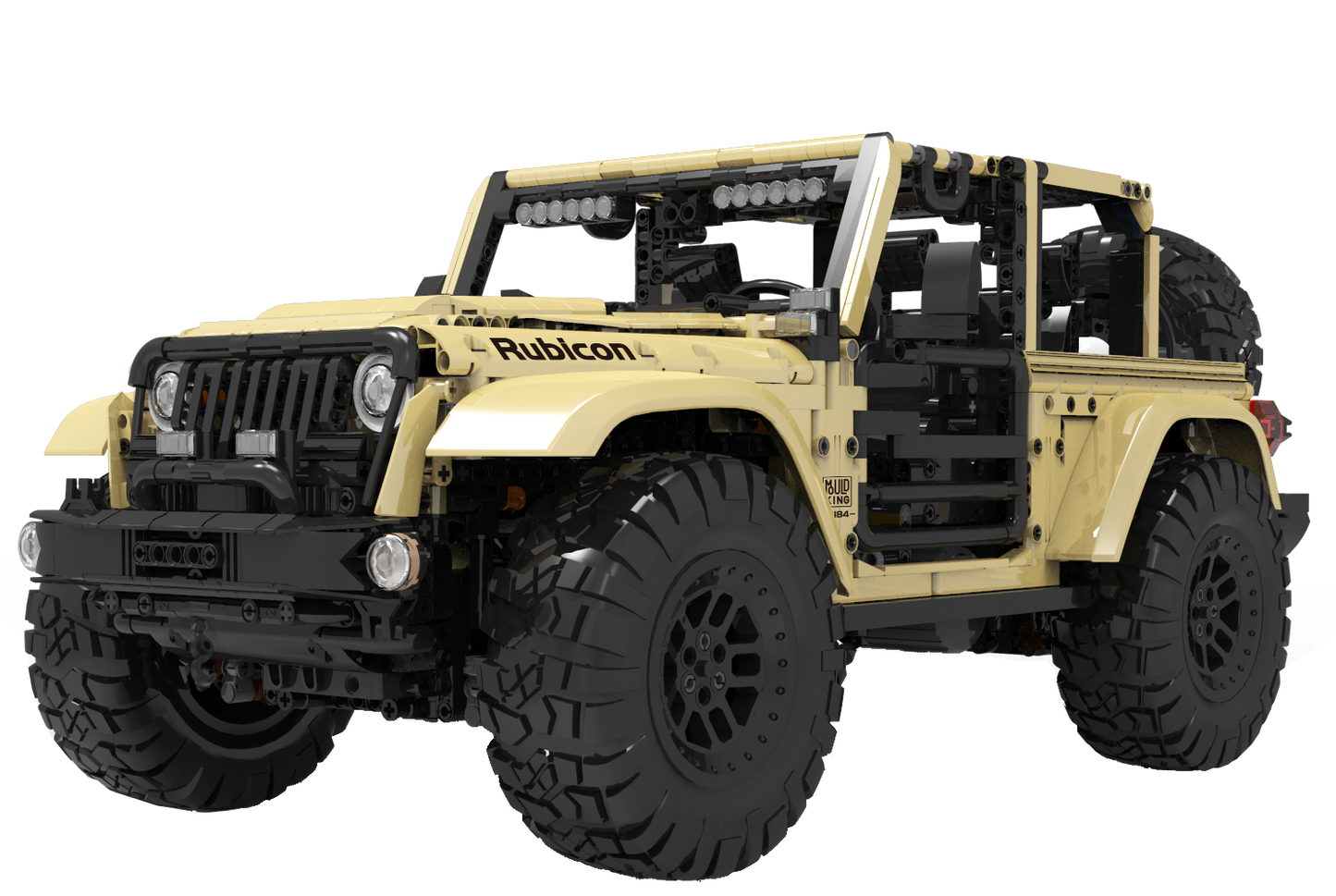 Mould King 13184 Remote Controlled Off-Road Wrangler Building Toy Set | 3621 PCS