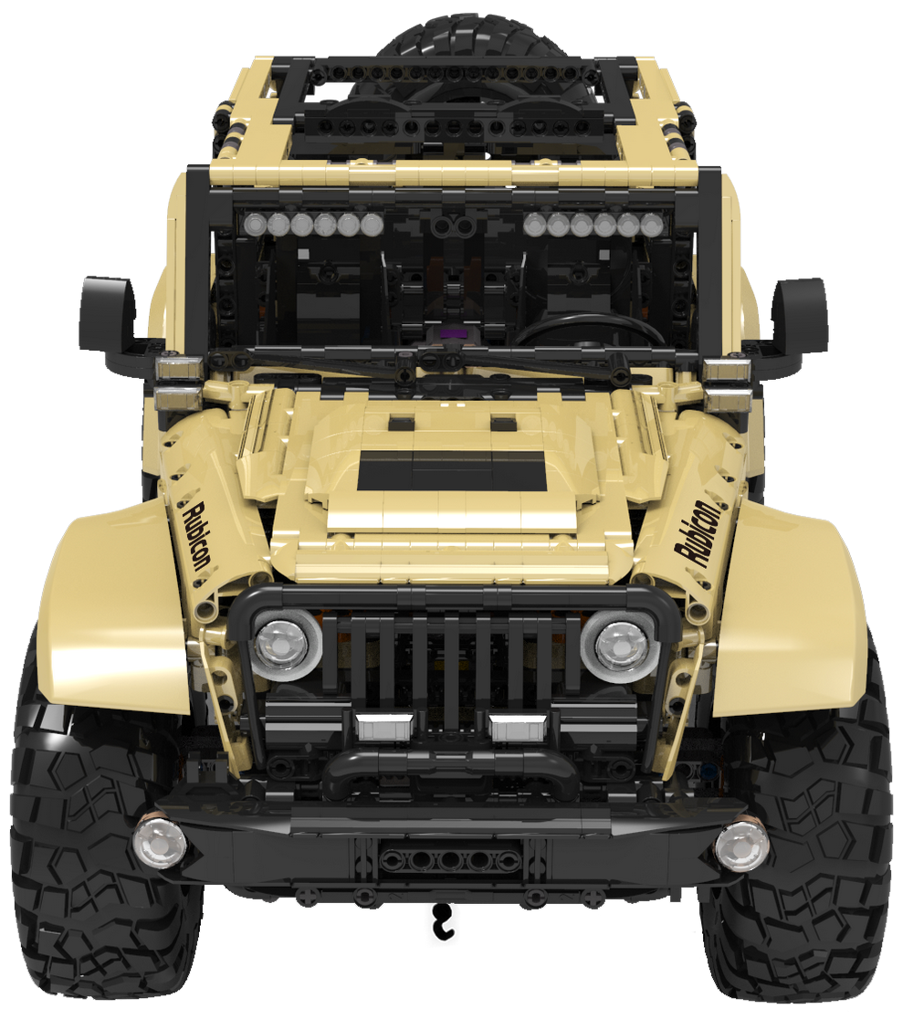 Mould King 13184 Remote Controlled Off-Road Wrangler Building Toy Set | 3621 PCS