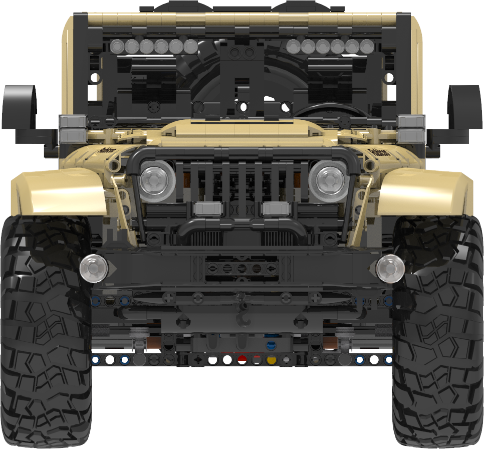 Mould King 13184 Remote Controlled Off-Road Wrangler Building Toy Set | 3621 PCS