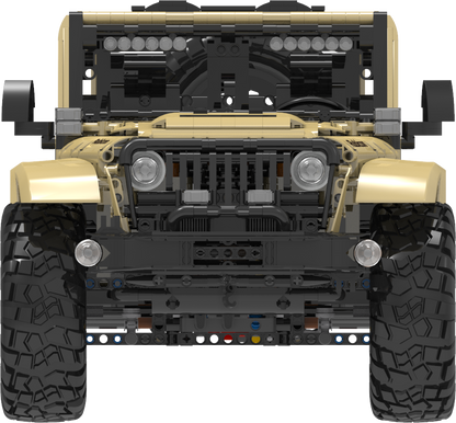 Mould King 13184 Remote Controlled Off-Road Wrangler Building Toy Set | 3621 PCS