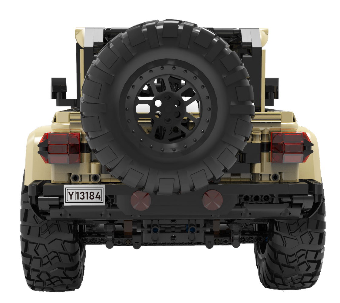 Mould King 13184 Remote Controlled Off-Road Wrangler Building Toy Set | 3621 PCS