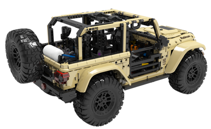 Mould King 13184 Remote Controlled Off-Road Wrangler Building Toy Set | 3621 PCS