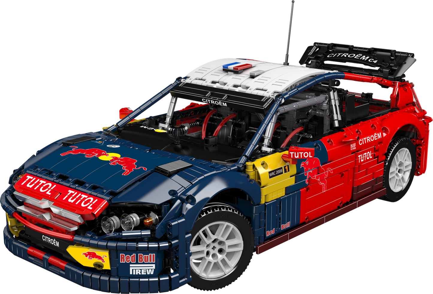 Mould King 13187 Ultimate Citroen C4 Rally Car Building Toy Set | 4606 PCS