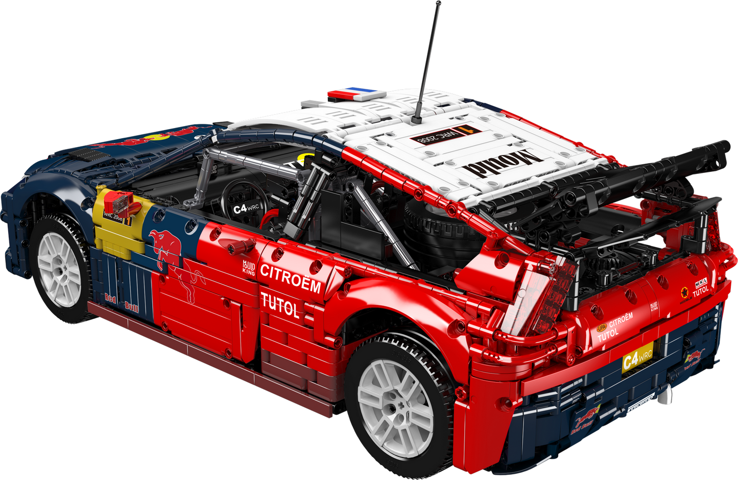 Mould King 13187 Ultimate Citroen C4 Rally Car Building Toy Set | 4606 PCS