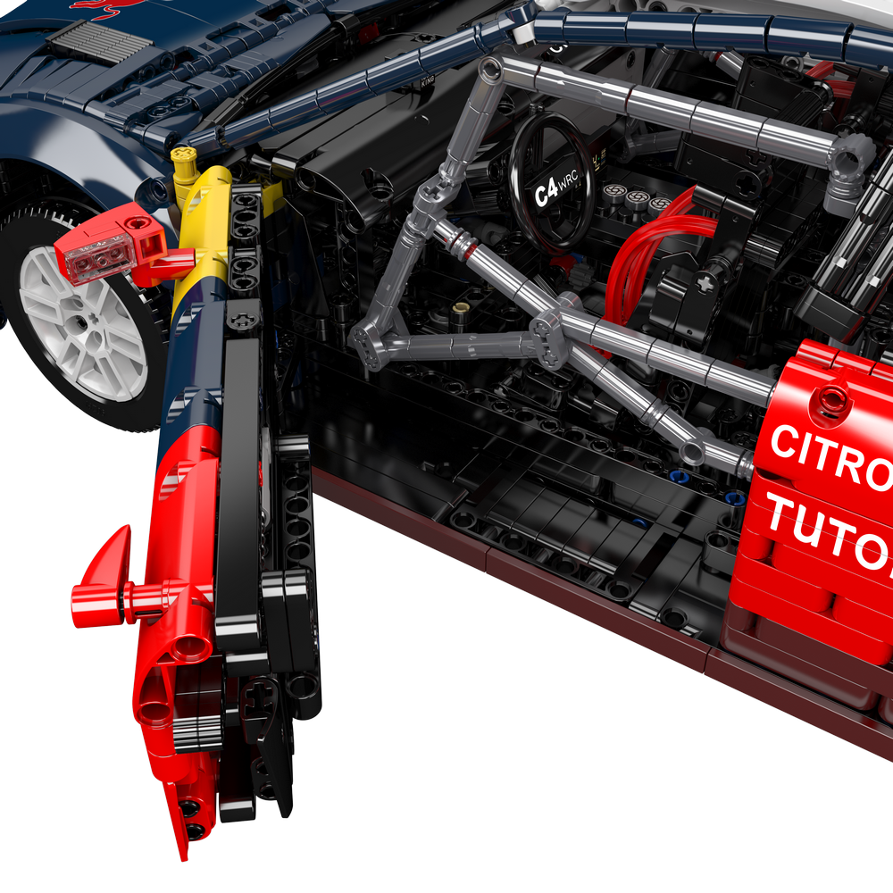 Mould King 13187 Ultimate Citroen C4 Rally Car Building Toy Set | 4606 PCS
