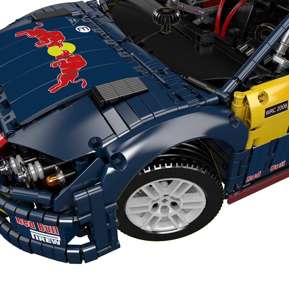Mould King 13187 Ultimate Citroen C4 Rally Car Building Toy Set | 4606 PCS