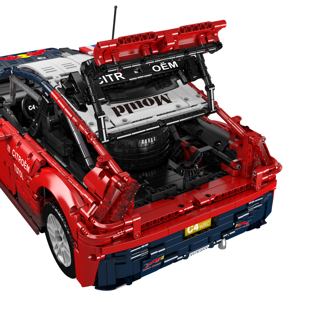 Mould King 13187 Ultimate Citroen C4 Rally Car Building Toy Set | 4606 PCS
