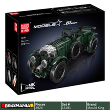 Mould King 13191 Remote Control 4.5-litre 1927-31 Blower Car Building Toy Set | 3924 PCS