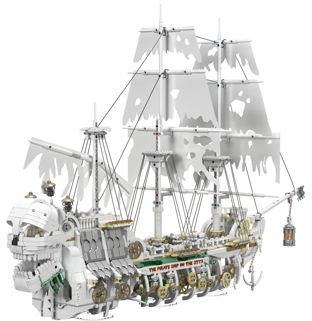 Mould King 13193 Styx Pirate Ship Building Toy Set | 3769 PCS