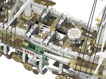 Mould King 13193 Styx Pirate Ship Building Toy Set | 3769 PCS