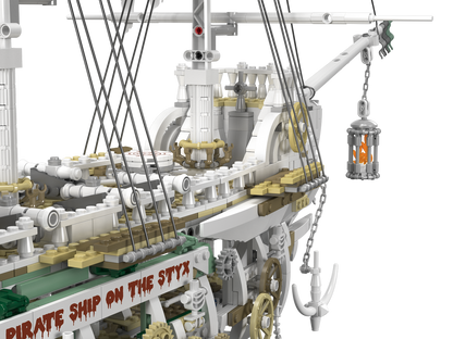 Mould King 13193 Styx Pirate Ship Building Toy Set | 3769 PCS