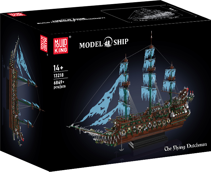 Mould King 13218 The Flying Dutchman Ghost Ship Building Toy Set | 6849 PCS
