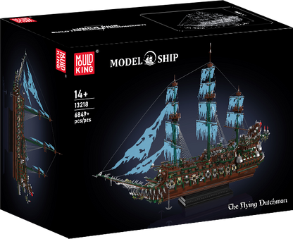 Mould King 13218 The Flying Dutchman Ghost Ship Building Toy Set | 6849 PCS
