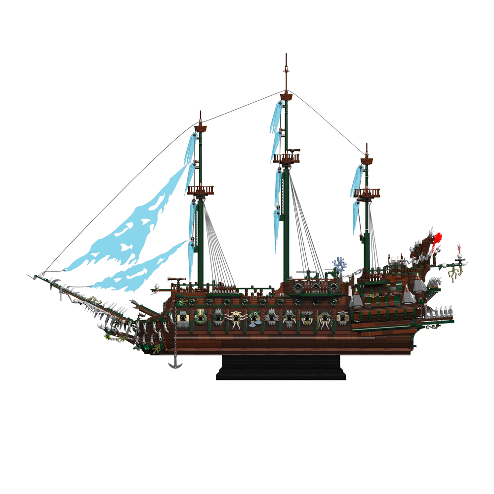 Mould King 13218 The Flying Dutchman Ghost Ship Building Toy Set | 6849 PCS