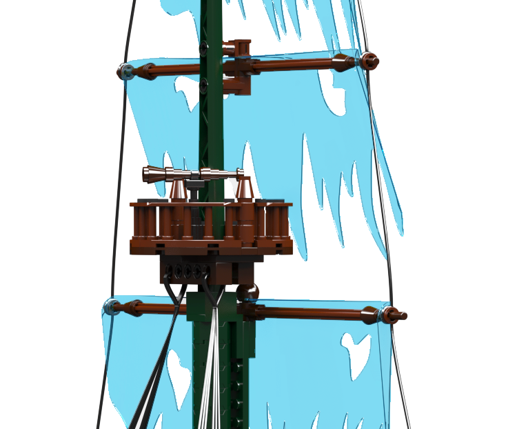 Mould King 13218 The Flying Dutchman Ghost Ship Building Toy Set | 6849 PCS