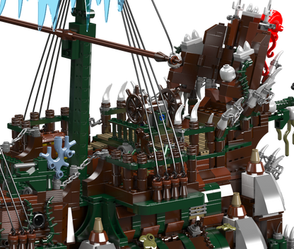 Mould King 13218 The Flying Dutchman Ghost Ship Building Toy Set | 6849 PCS