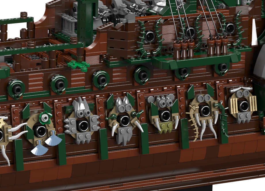 Mould King 13218 The Flying Dutchman Ghost Ship Building Toy Set | 6849 PCS