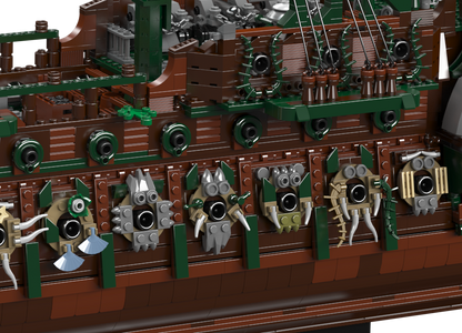 Mould King 13218 The Flying Dutchman Ghost Ship Building Toy Set | 6849 PCS