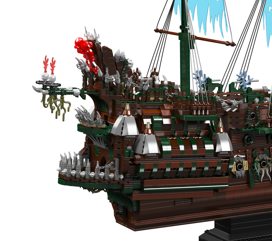 Mould King 13218 The Flying Dutchman Ghost Ship Building Toy Set | 6849 PCS
