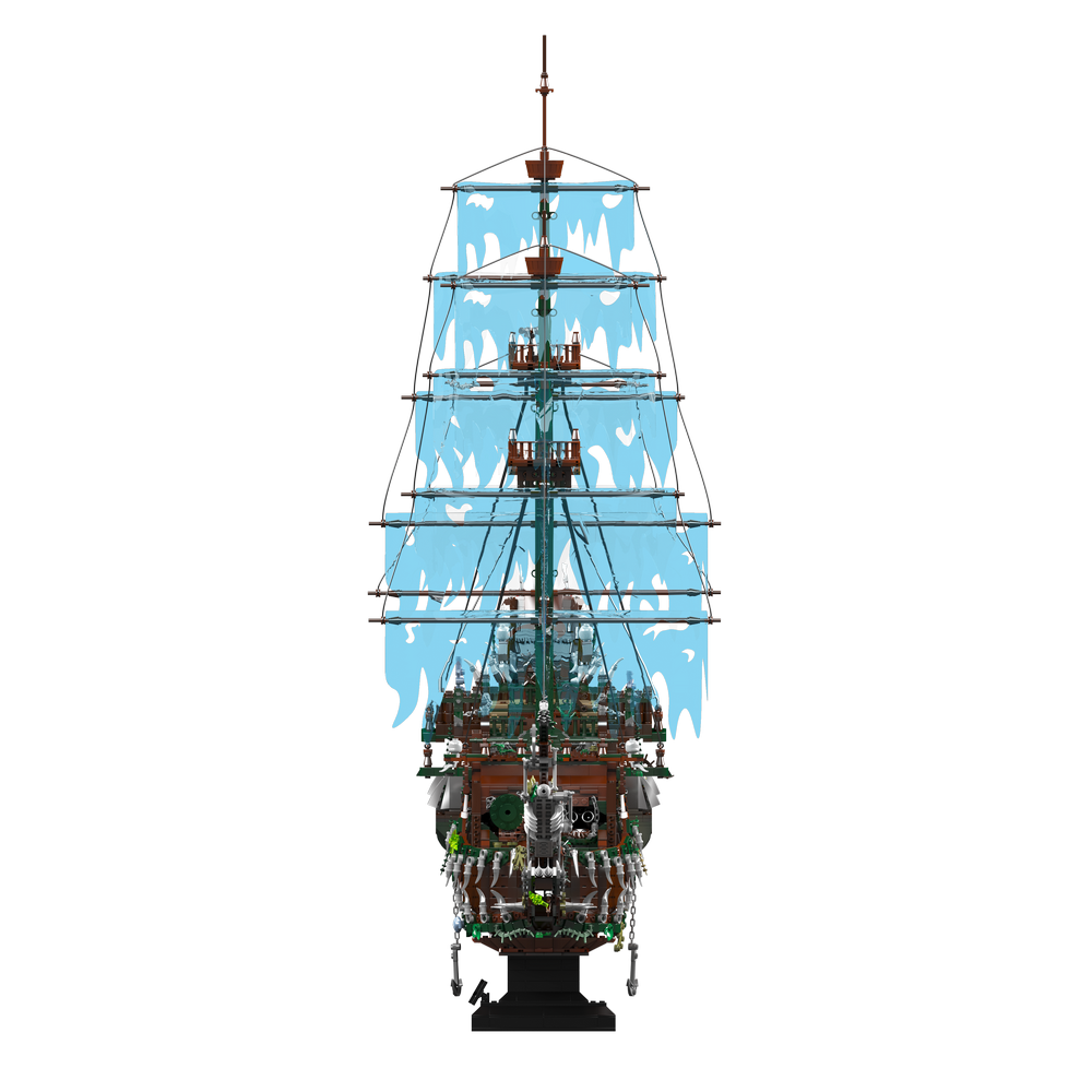 Mould King 13218 The Flying Dutchman Ghost Ship Building Toy Set | 6849 PCS