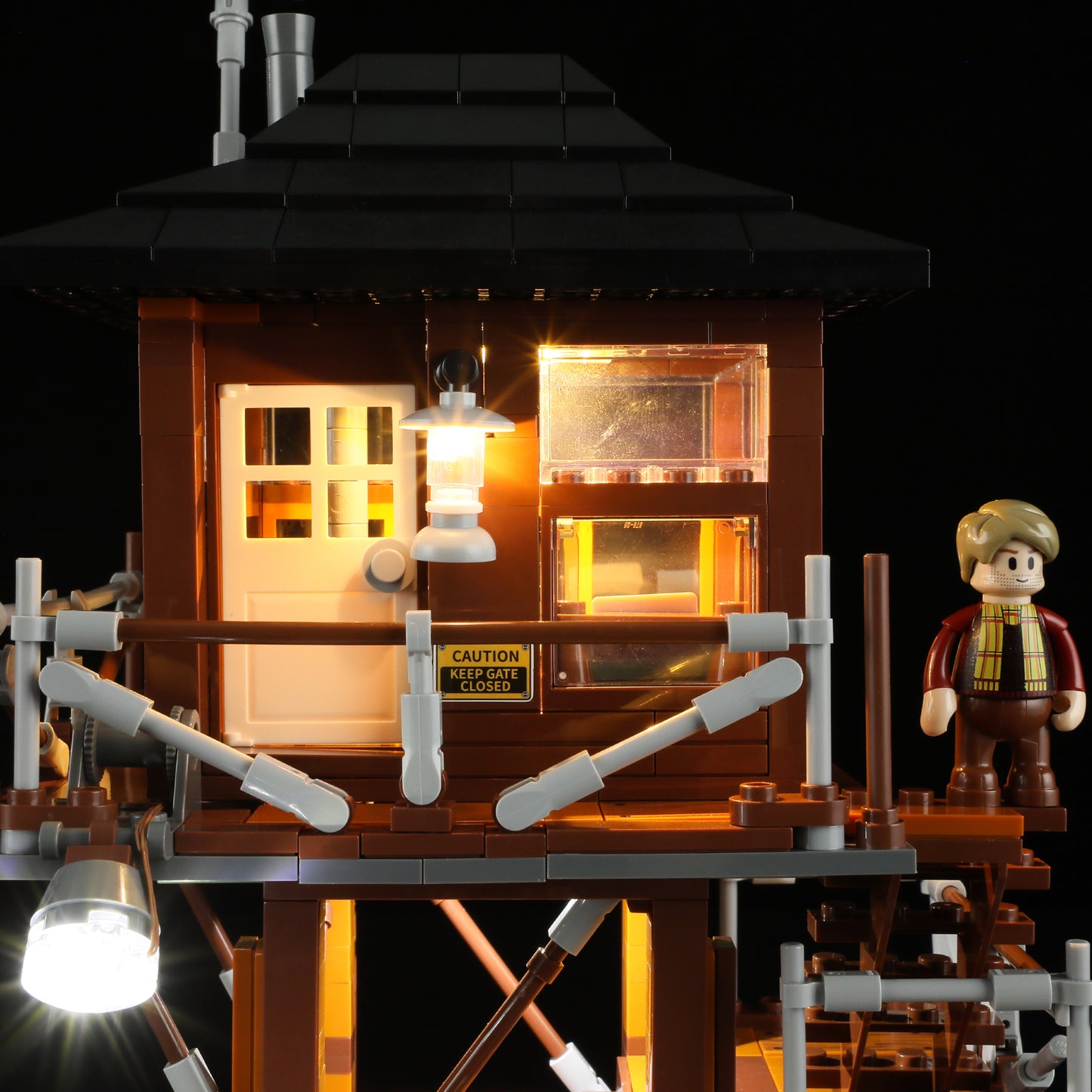 Lumibricks F9022 V2.0  Lookout Campground Building Toy Set | 1429 PCS
