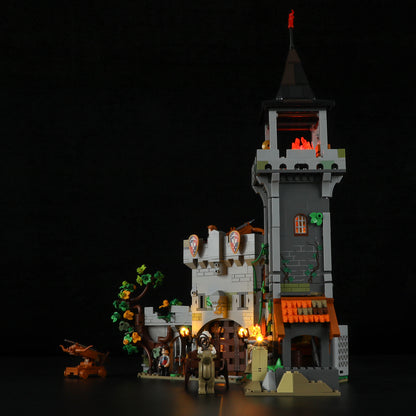 Lumibricks F9027 Medieval Watchtower Building Toy Set | 1625 PCS