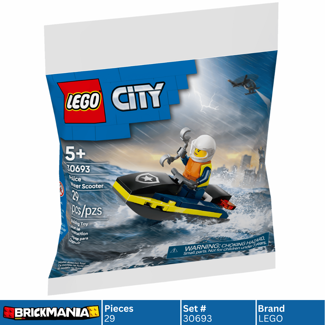 LEGO 30693 City Police Water Scooter | 29 PCS