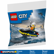 LEGO 30693 City Police Water Scooter | 29 PCS