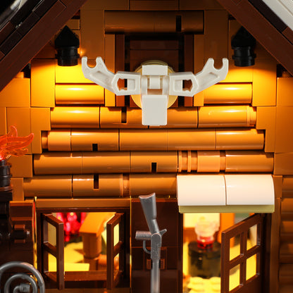 Lumibricks F9018 Hunting Cabin Building Toy Set | 2036 PCS