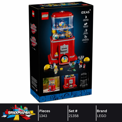 LEGO 21358 Ideas Minifigure Vending Machine | 1343 PCS