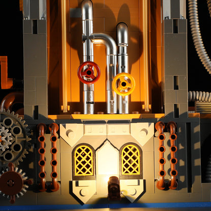 Lumibricks F9047 Steampunk City Bridge Building Toy Set | 3170 PCS