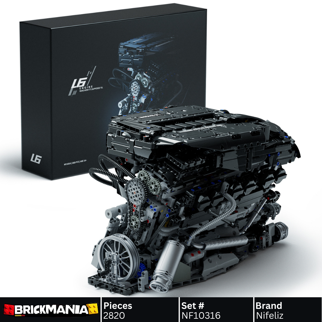 Nifeliz NF10316 L6 Engine Building Set | 2820 PCS