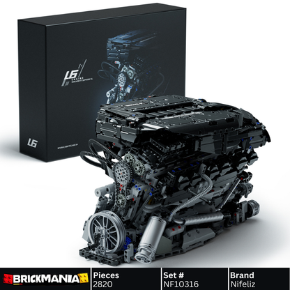 Nifeliz NF10316 L6 Engine Building Set | 2820 PCS