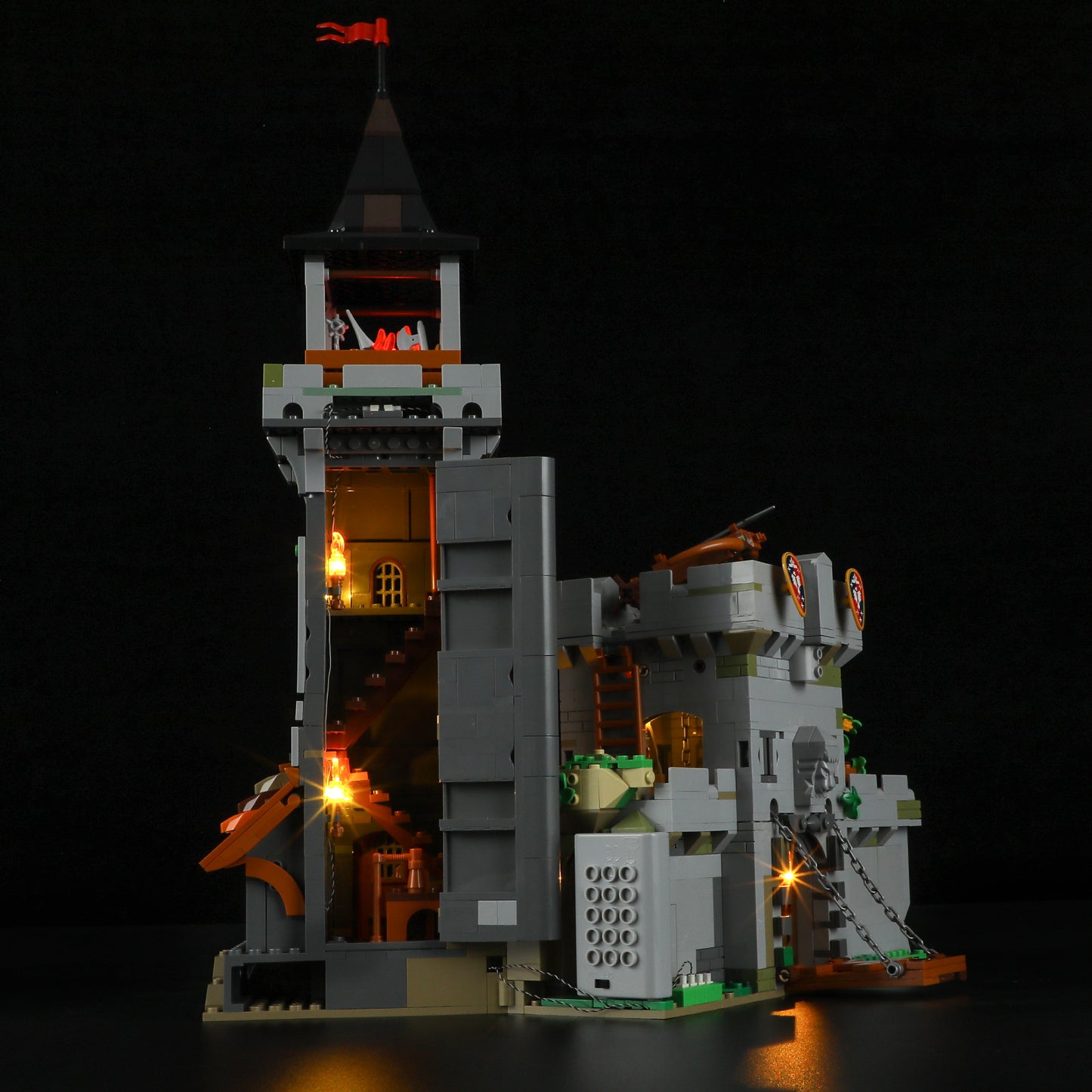 Lumibricks F9027 Medieval Watchtower Building Toy Set | 1625 PCS