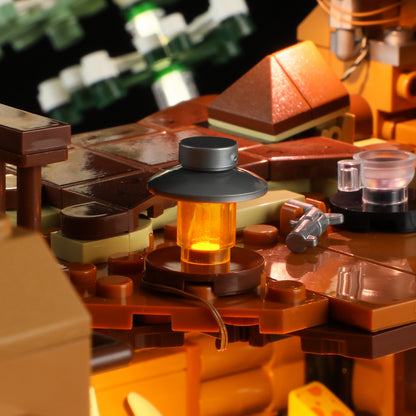 Lumibricks F9018 Hunting Cabin Building Toy Set | 2036 PCS