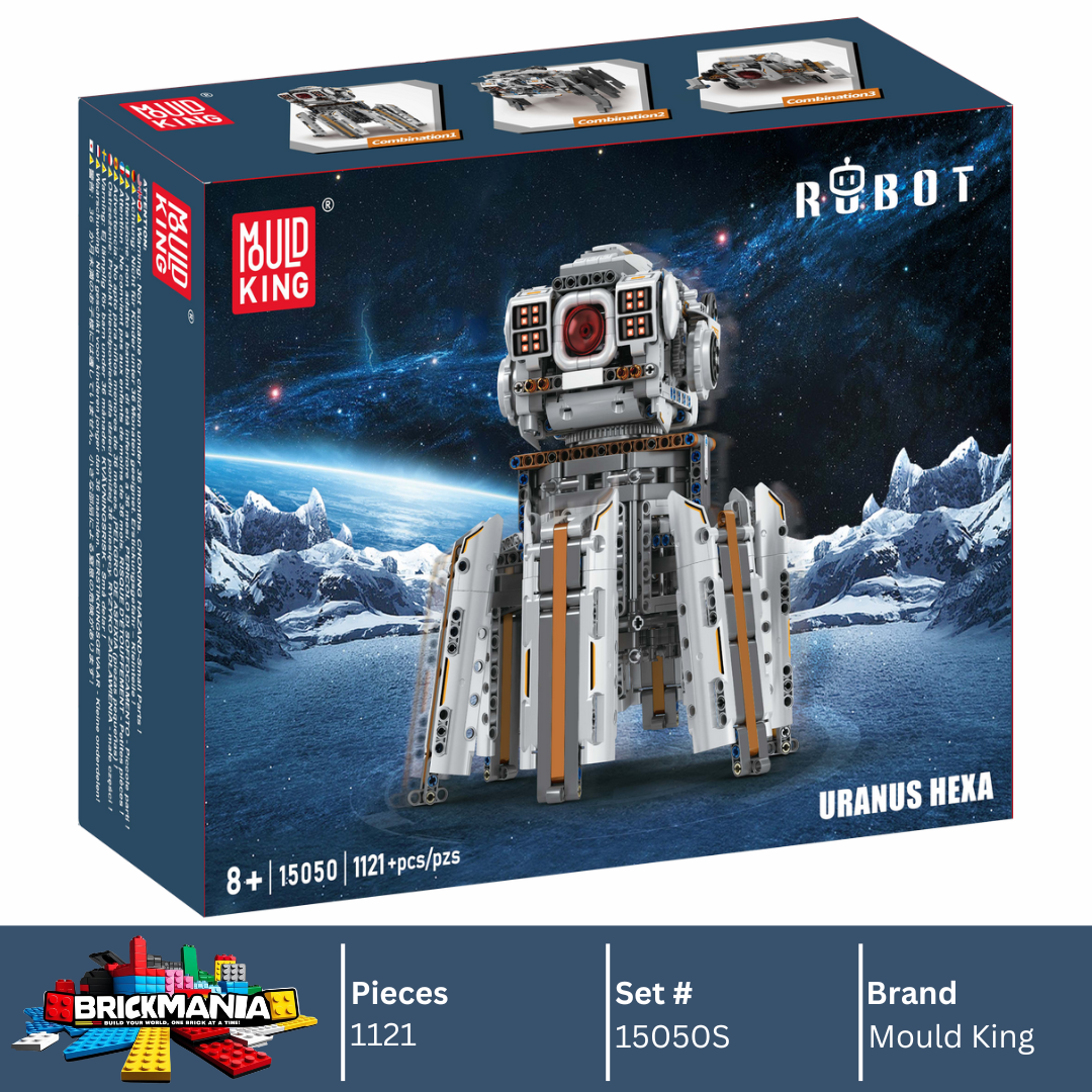 Mould King 15050S Robot Creative 3 In 1 Uranus Heka Building Toy Set | 1121 PCS