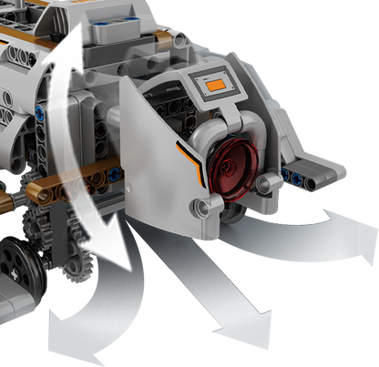 Mould King 15050S Robot Creative 3 In 1 Uranus Heka Building Toy Set | 1121 PCS