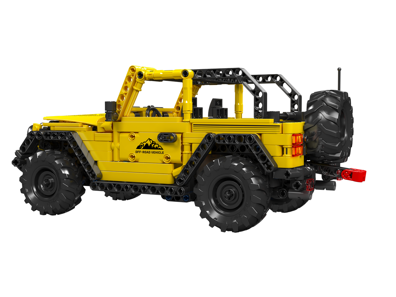 Mould King 15058 Wrangler Off-road Pull-back Car Model Building Toy Set | 746 PCS