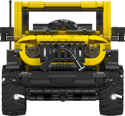 Mould King 15058 Wrangler Off-road Pull-back Car Model Building Toy Set | 746 PCS