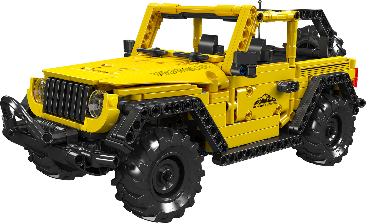 Mould King 15058 Wrangler Off-road Pull-back Car Model Building Toy Set | 746 PCS