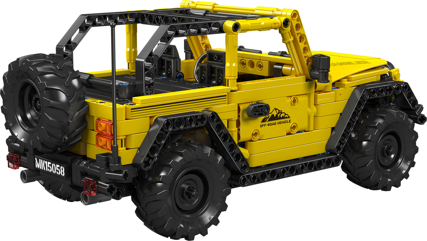 Mould King 15058 Wrangler Off-road Pull-back Car Model Building Toy Set | 746 PCS