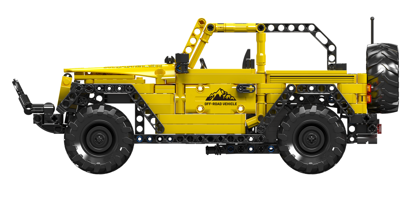 Mould King 15058 Wrangler Off-road Pull-back Car Model Building Toy Set | 746 PCS