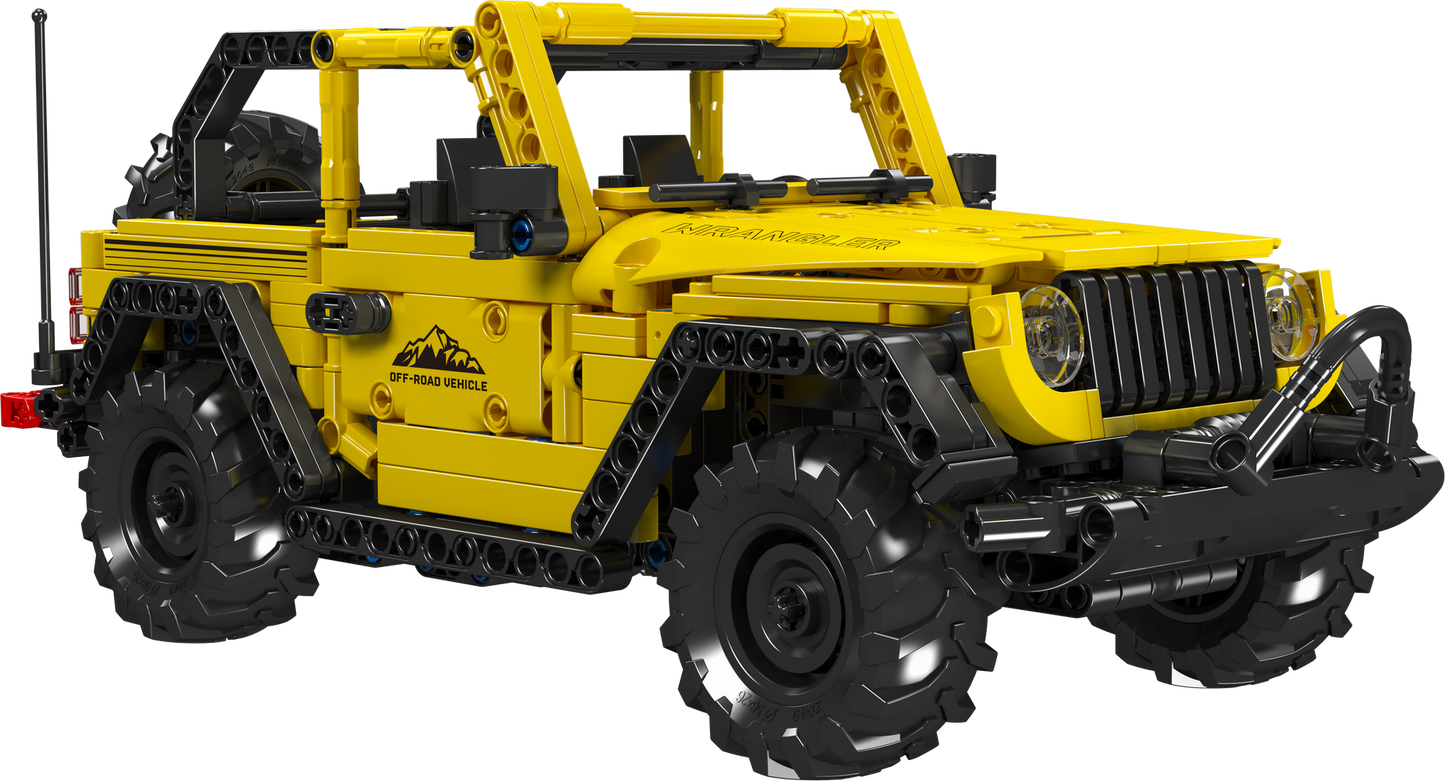 Mould King 15058 Wrangler Off-road Pull-back Car Model Building Toy Set | 746 PCS