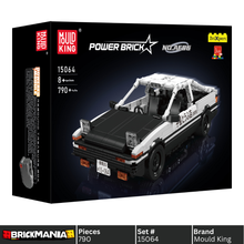 Mould King 15064 AE86 Racing Pull-back Car Building Toy Set | 790 PCS