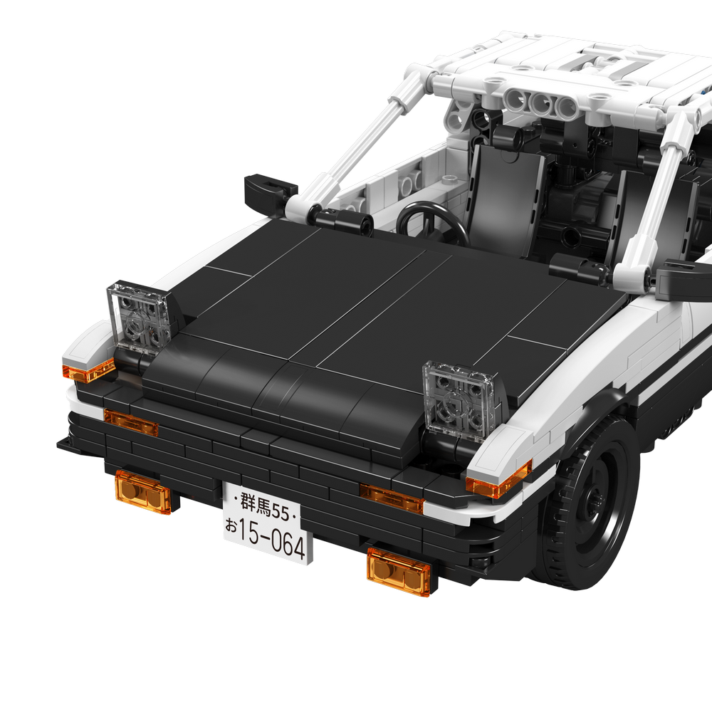 Mould King 15064 AE86 Racing Pull-back Car Building Toy Set | 790 PCS