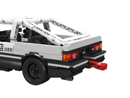Mould King 15064 AE86 Racing Pull-back Car Building Toy Set | 790 PCS