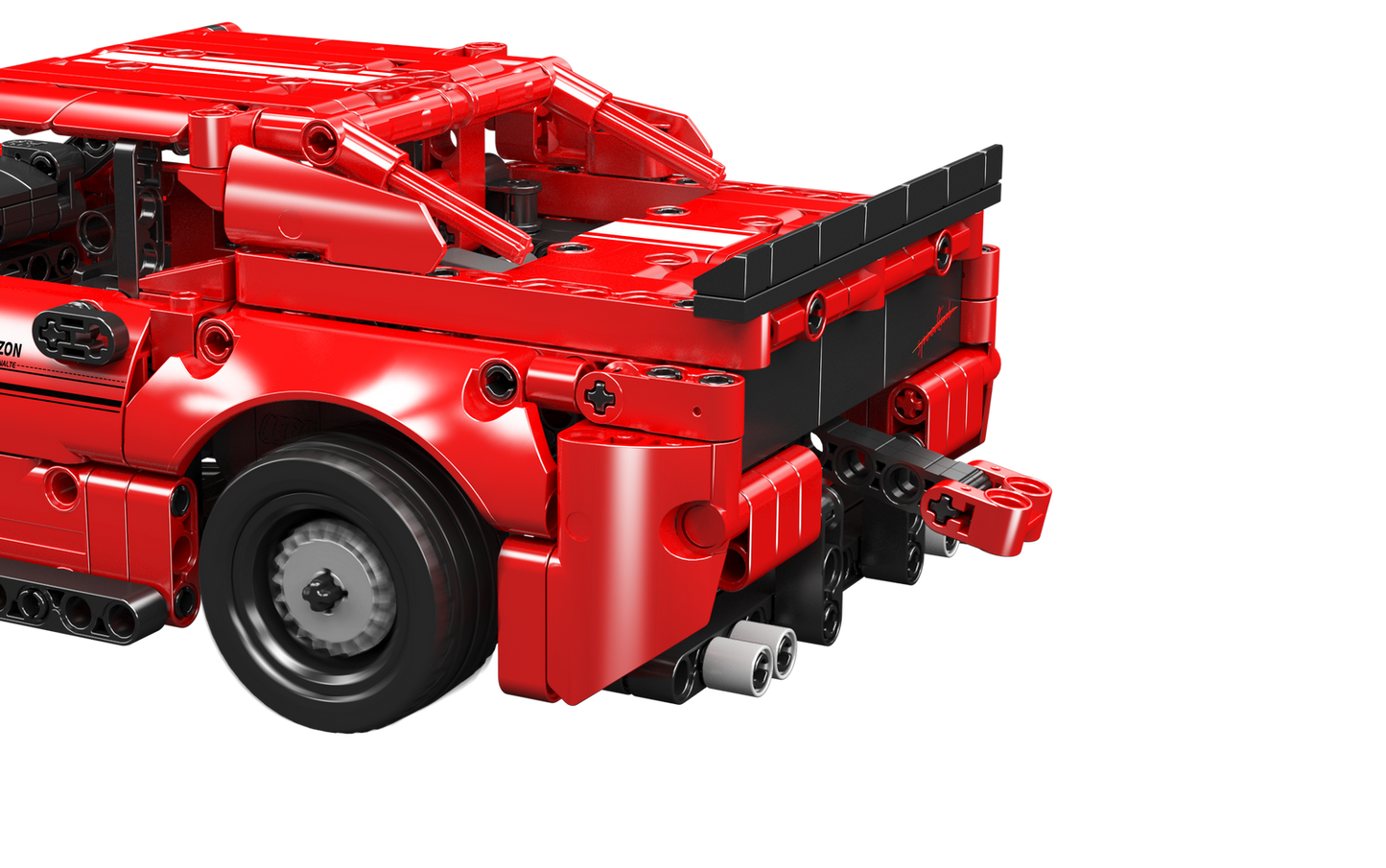 Mould King 15080S Challenger American Muscle Pull-back Car Model Building Toy Set | 763 PCS